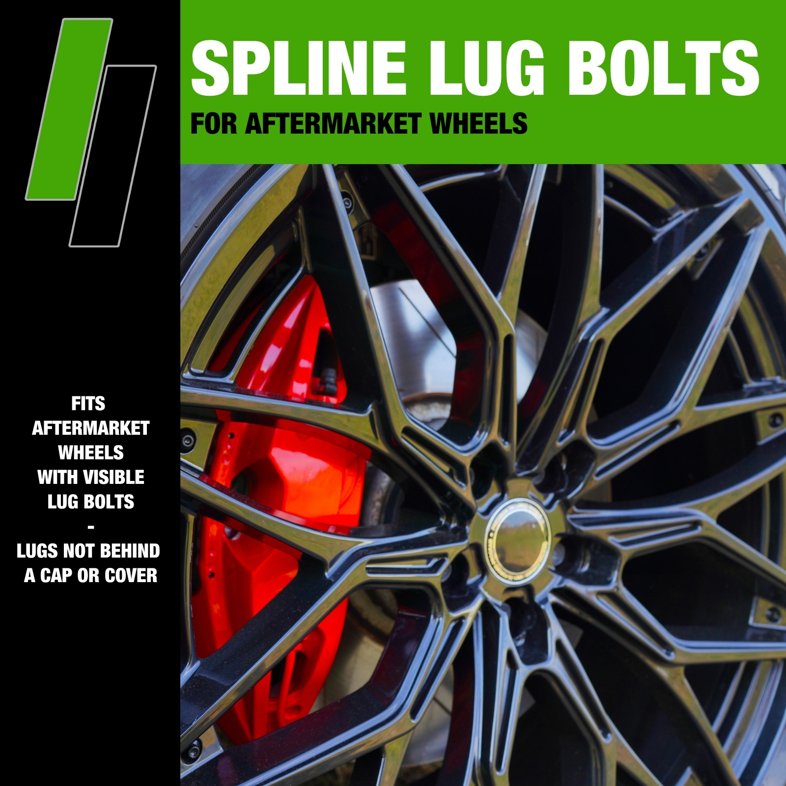 20 X CHROME WHEEL BOLTS FITS VW PASSAT B6 2005-2010 WITH AFTERMARKET